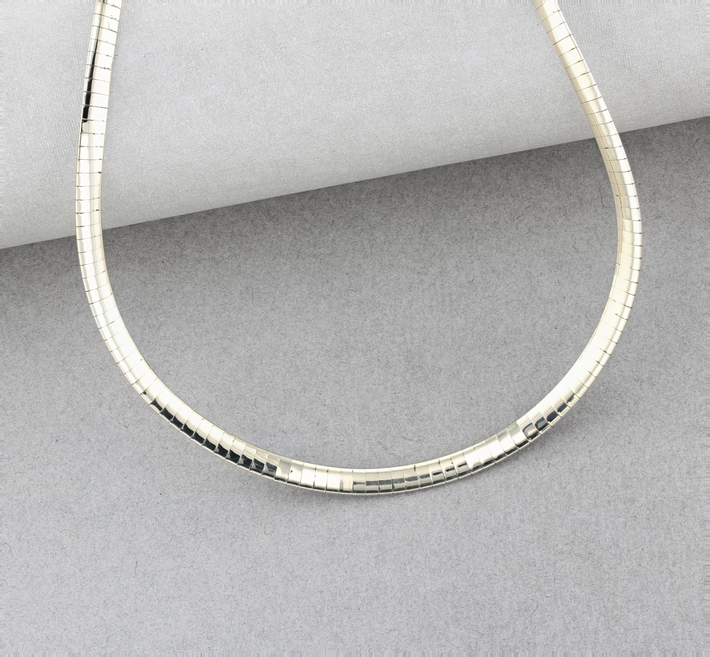 Omega Necklace Reversible Necklace 14k Omega Necklace Slider Collar Chain Gems Jewels