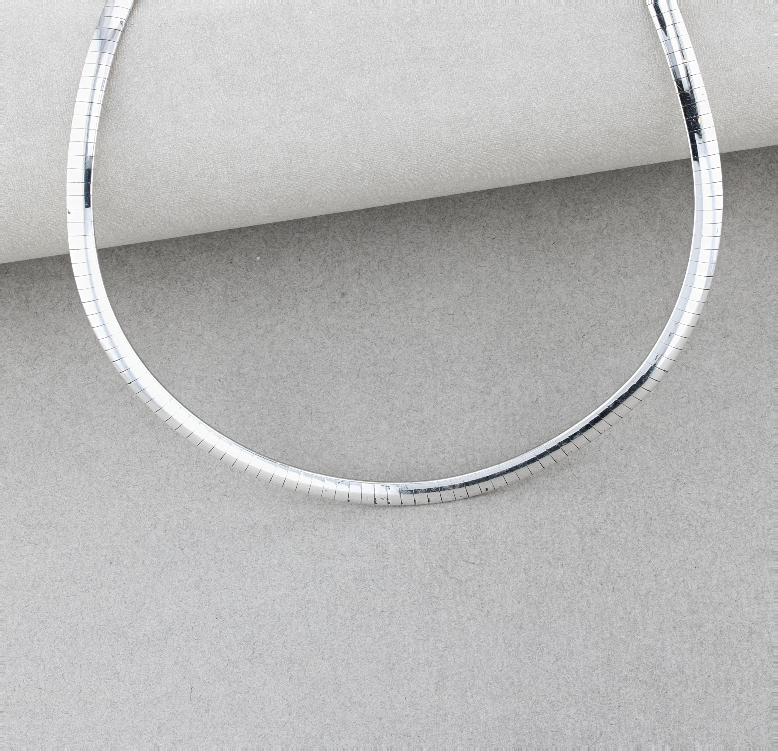 Omega Necklace Reversible Necklace 14k Omega Necklace Slider Collar Chain Gems Jewels