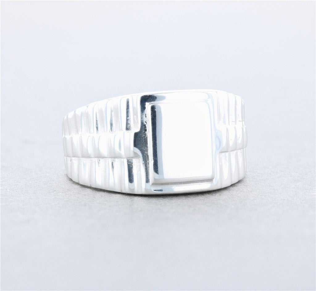 Rolex signet ring sales